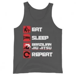 EL FIGHT Apparel Eat, Sleep, Jiu Jitsu, Repeat - Unisex Tank Top
