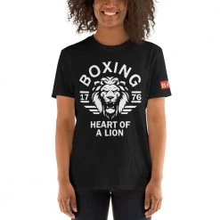 EL FIGHT Boxing Heart Of A Line - Short-Sleeve Unisex T-Shirt 7 EL FIGHT Boxing Heart Of A Line - Short-Sleeve Unisex T-Shirt