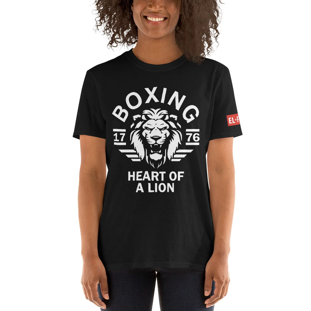 EL FIGHT Boxing Heart Of A Line - Short-Sleeve Unisex T-Shirt 3 EL FIGHT Boxing Heart Of A Line - Short-Sleeve Unisex T-Shirt