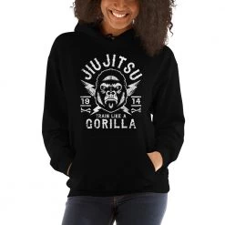 EL FIGHT Jiu Jitsu Gorilla - Unisex Hoodie Apparel