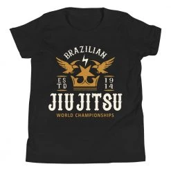EL FIGHT Jiu Jitsu World Champion - Youth Short Sleeve T-Shirt