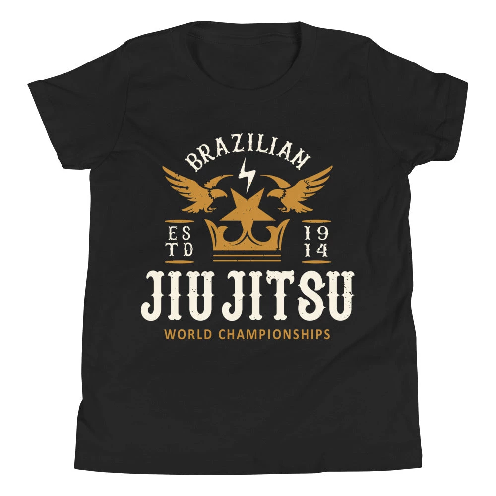 EL FIGHT Jiu Jitsu World Champion - Youth Short Sleeve T-Shirt 1 EL FIGHT Jiu Jitsu World Champion - Youth Short Sleeve T-Shirt