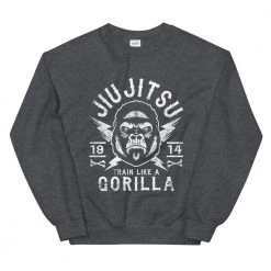 EL FIGHT Jiu Jitsu Gorilla - Unisex Sweatshirt Apparel 11 EL FIGHT Jiu Jitsu Gorilla - Unisex Sweatshirt Apparel
