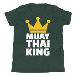 EL FIGHT Muay Thai King - Youth Short Sleeve T-Shirt