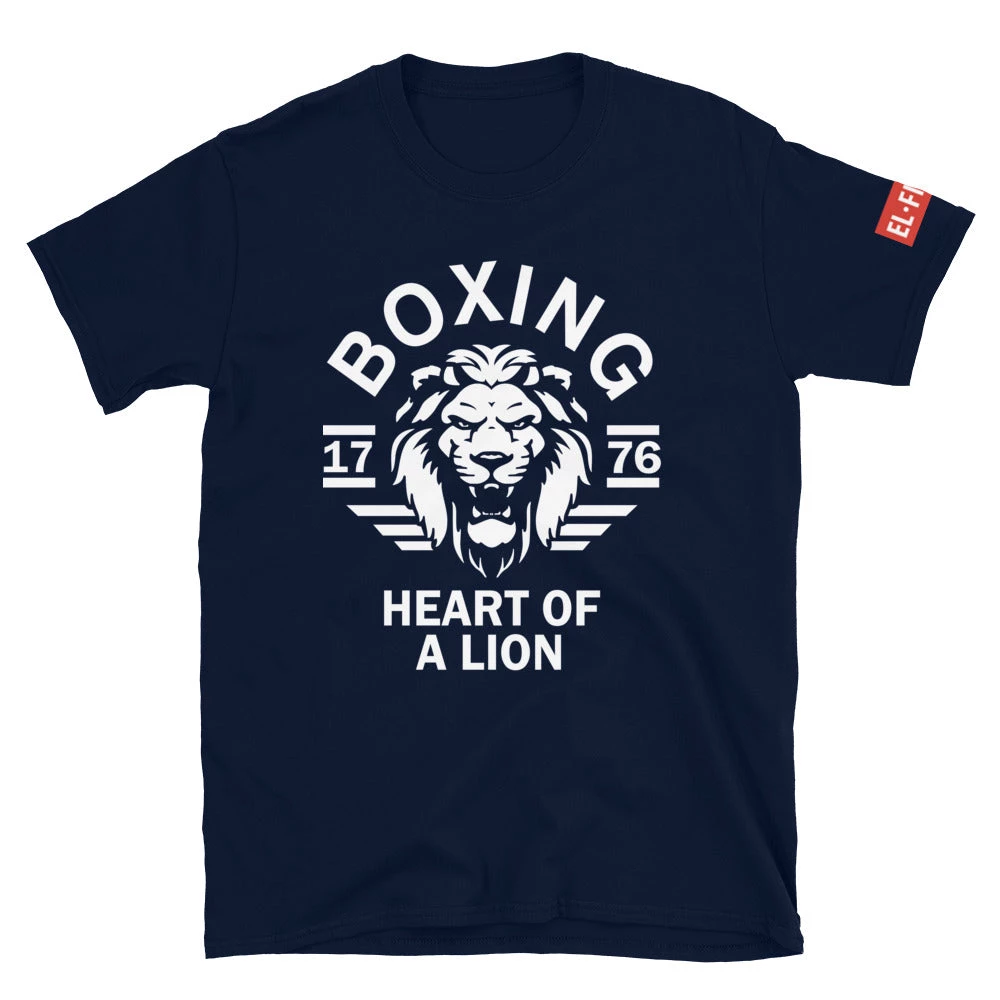 EL FIGHT Boxing Heart Of A Line - Short-Sleeve Unisex T-Shirt 4 EL FIGHT Boxing Heart Of A Line - Short-Sleeve Unisex T-Shirt