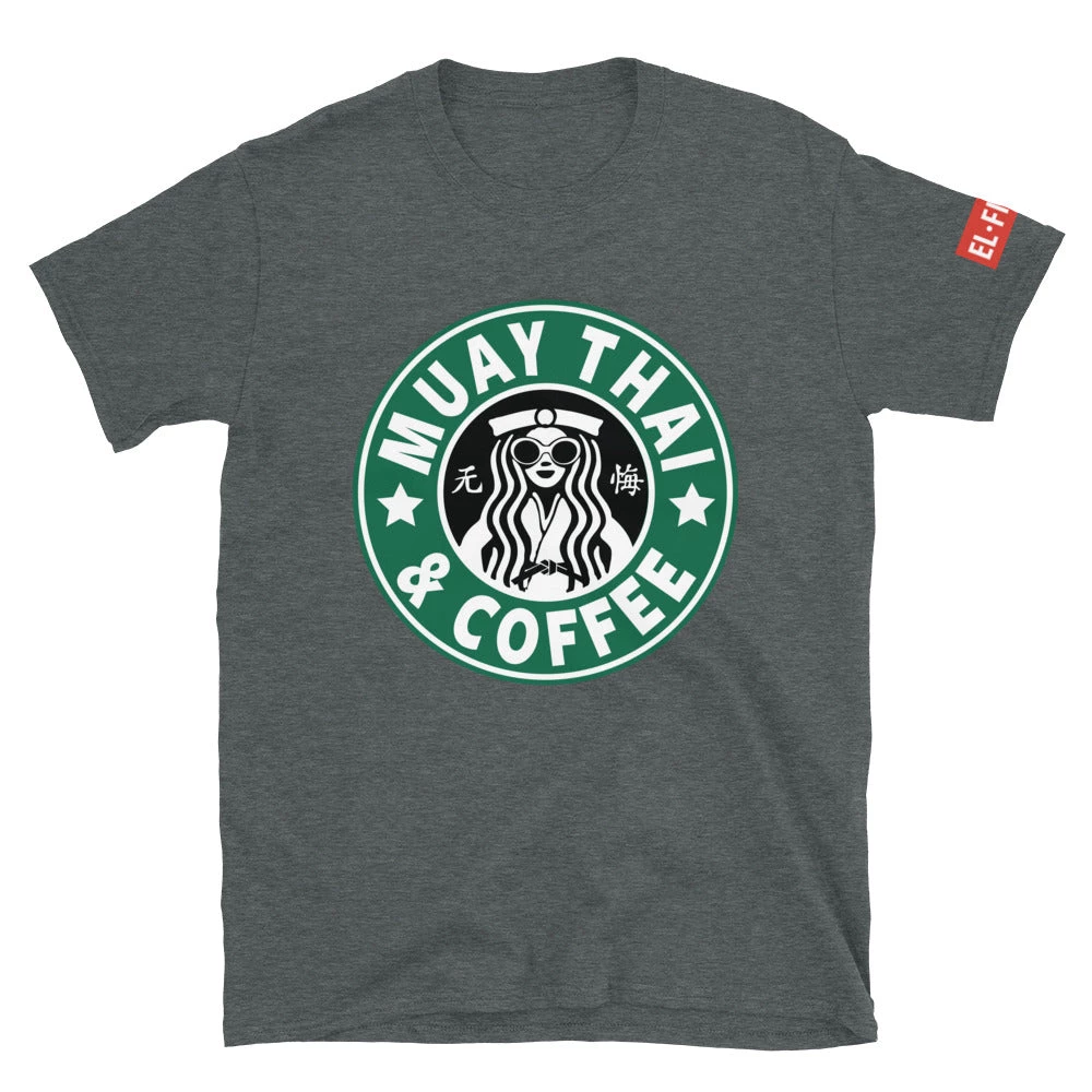 EL FIGHT Apparel Muay Thai And Coffee - Short-Sleeve Unisex T-Shirt 5 EL FIGHT Apparel Muay Thai And Coffee - Short-Sleeve Unisex T-Shirt