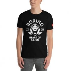 EL FIGHT Boxing Heart Of A Line - Short-Sleeve Unisex T-Shirt