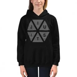 EL FIGHT Jiu Jitsu Lines - Kids Hoodie