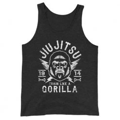 EL FIGHT Jiu Jitsu Gorilla - Unisex Tank Top Apparel 12 EL FIGHT Jiu Jitsu Gorilla - Unisex Tank Top Apparel