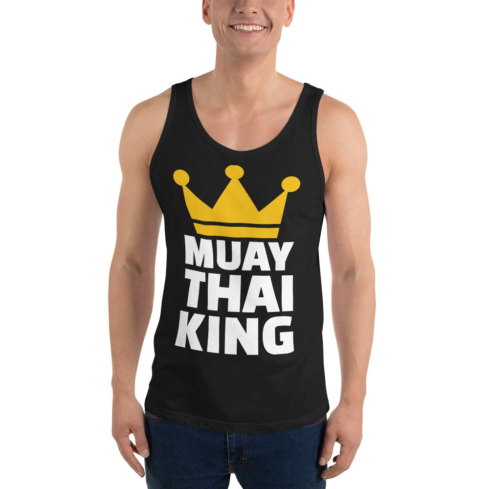 EL FIGHT Muay Thai King - Unisex Tank Top Apparel 2 EL FIGHT Muay Thai King - Unisex Tank Top Apparel