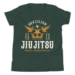 EL FIGHT Jiu Jitsu World Champion - Youth Short Sleeve T-Shirt