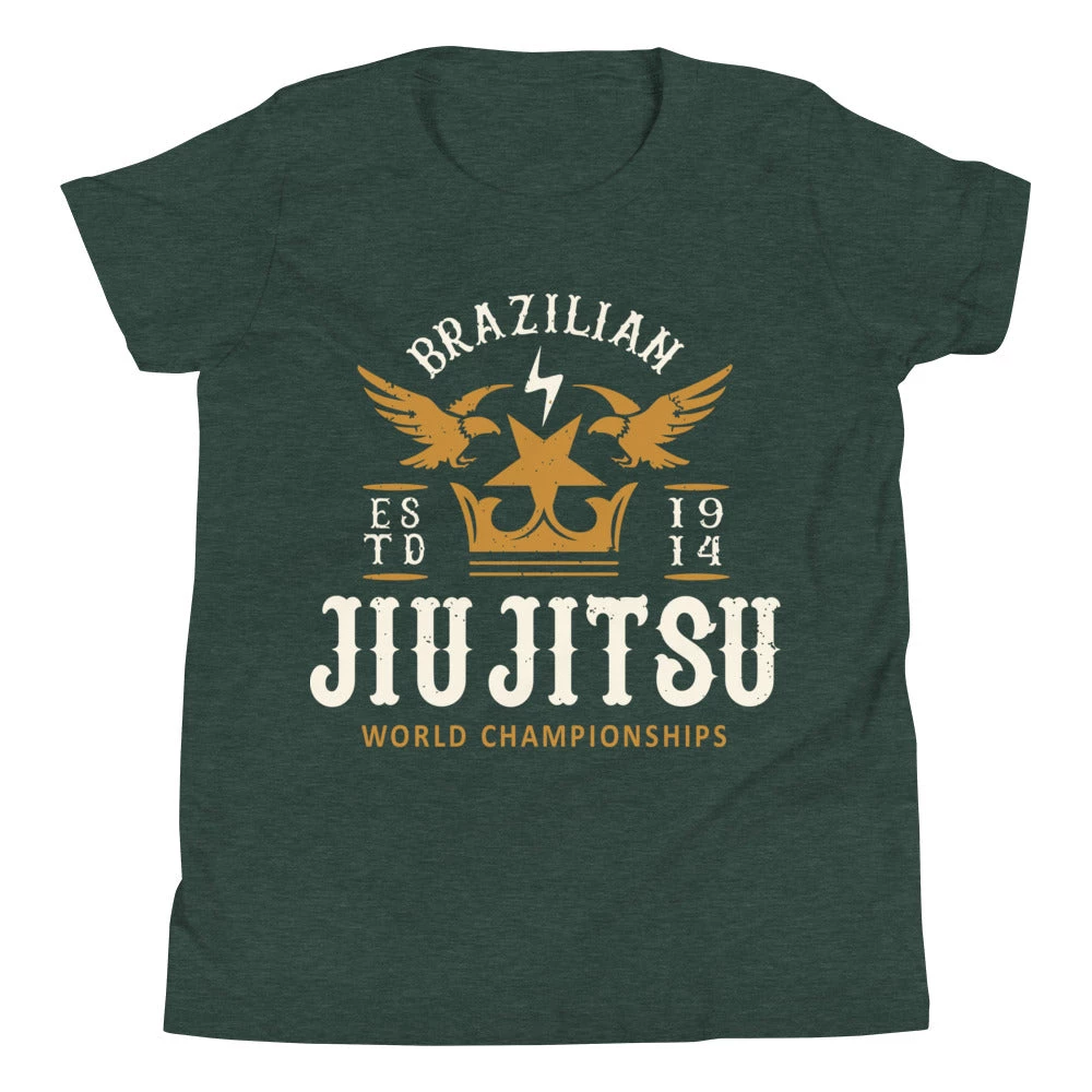 EL FIGHT Jiu Jitsu World Champion - Youth Short Sleeve T-Shirt 2 EL FIGHT Jiu Jitsu World Champion - Youth Short Sleeve T-Shirt