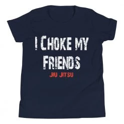 EL FIGHT I Choke My Friends - Youth Short Sleeve T-Shirt Apparel 5 EL FIGHT I Choke My Friends - Youth Short Sleeve T-Shirt Apparel