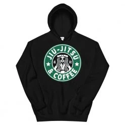 EL FIGHT Apparel Jiu Jitsu And Coffee - Unisex Hoodie