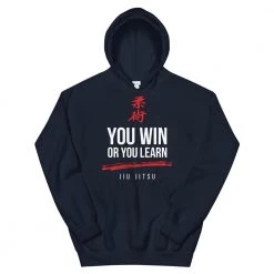 EL FIGHT Jiu Jitsu Win Or Learn - Unisex Hoodie Apparel