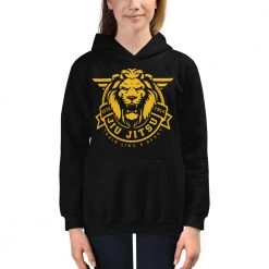 EL FIGHT Jiu Jitsu - Train Like A Beast - Kids Hoodie Apparel