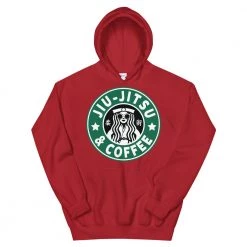 EL FIGHT Apparel Jiu Jitsu And Coffee - Unisex Hoodie