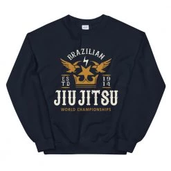 EL FIGHT Jiu Jitsu World Champion - Unisex Sweatshirt Apparel 11 EL FIGHT Jiu Jitsu World Champion - Unisex Sweatshirt Apparel