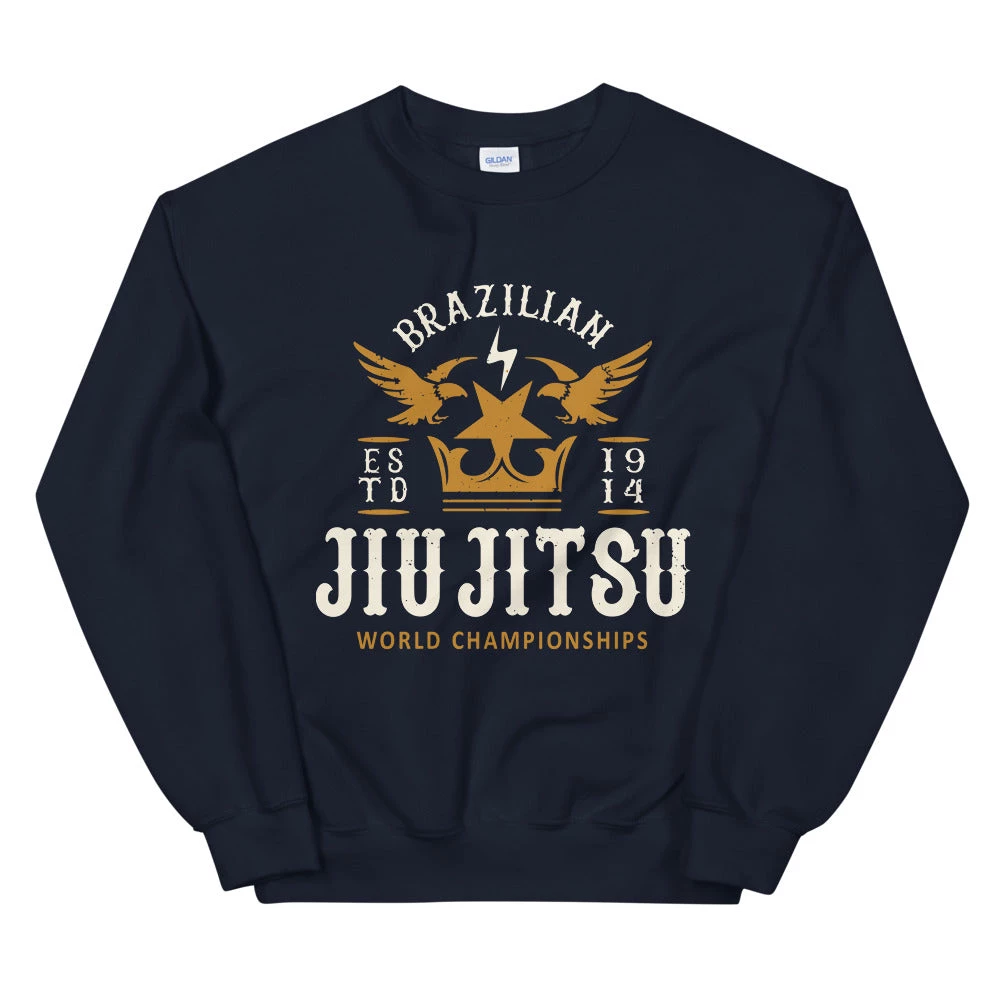 EL FIGHT Jiu Jitsu World Champion - Unisex Sweatshirt Apparel 5 EL FIGHT Jiu Jitsu World Champion - Unisex Sweatshirt Apparel