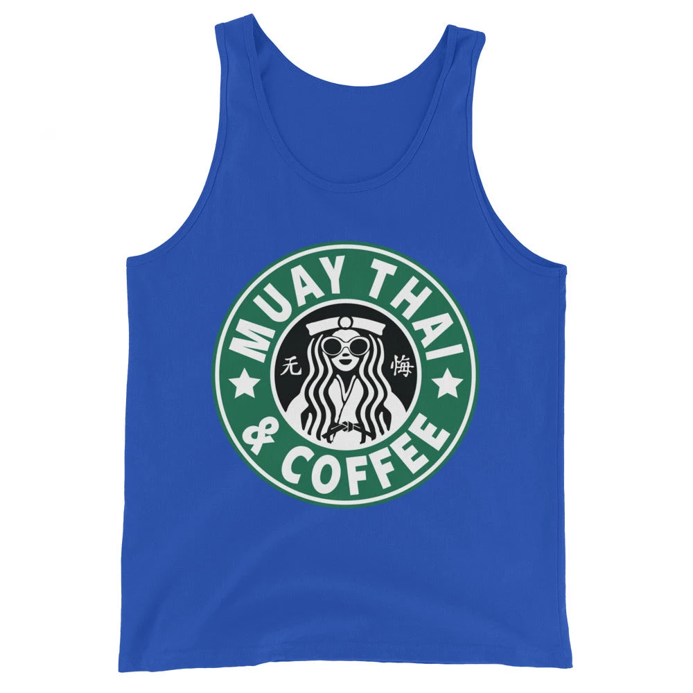 EL FIGHT Apparel Muay Thai And Coffee - Unisex Tank Top 9 EL FIGHT Apparel Muay Thai And Coffee - Unisex Tank Top
