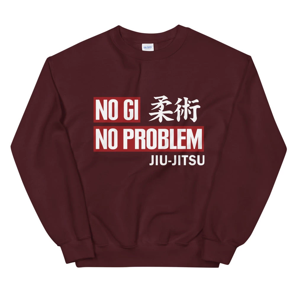 EL FIGHT No Gi No Problem - Unisex Sweatshirt 7 EL FIGHT No Gi No Problem - Unisex Sweatshirt
