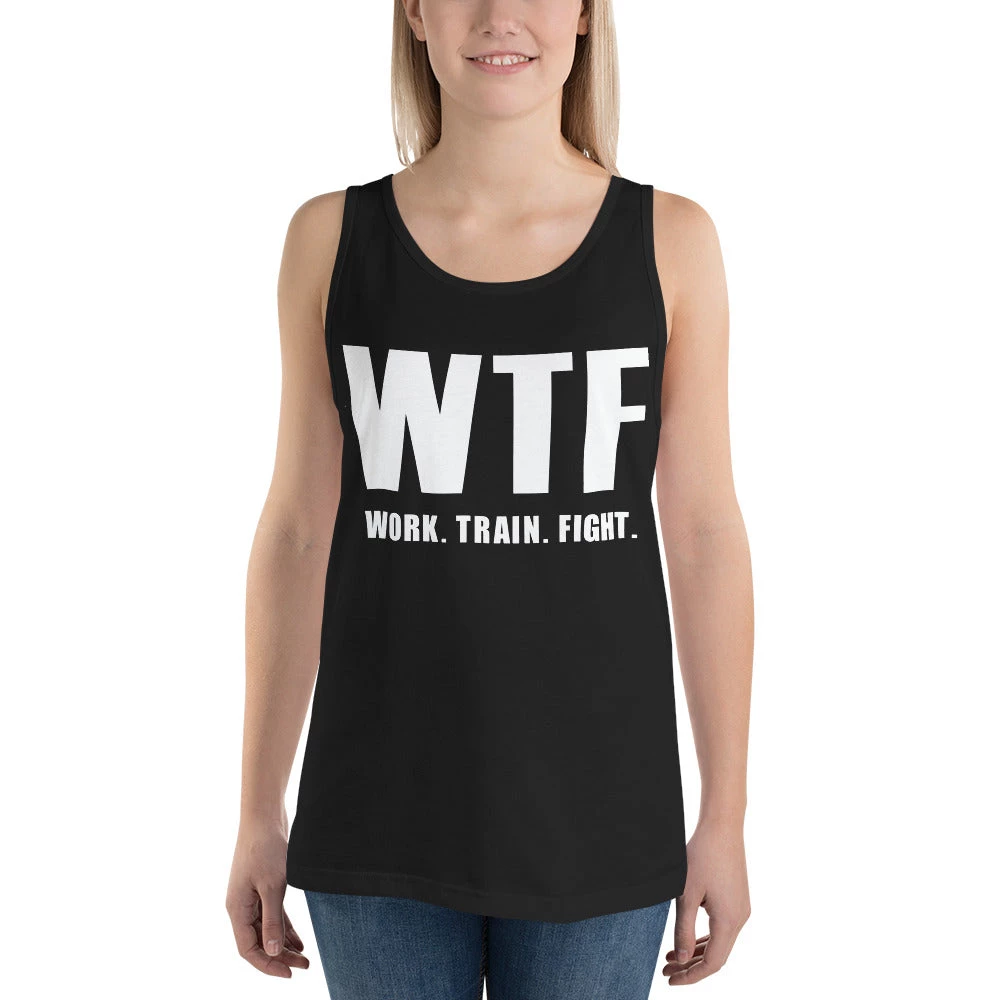EL FIGHT Work, Train, Fight - Unisex Tank Top Apparel 3 EL FIGHT Work, Train, Fight - Unisex Tank Top Apparel