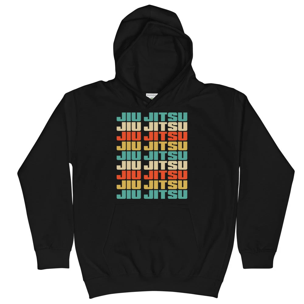 EL FIGHT Jiu Jitsu - Kids Hoodie 1 EL FIGHT Jiu Jitsu - Kids Hoodie