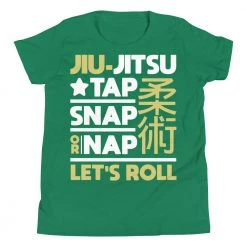 EL FIGHT Apparel Tap, Snap Or Nap - Youth Short Sleeve T-Shirt