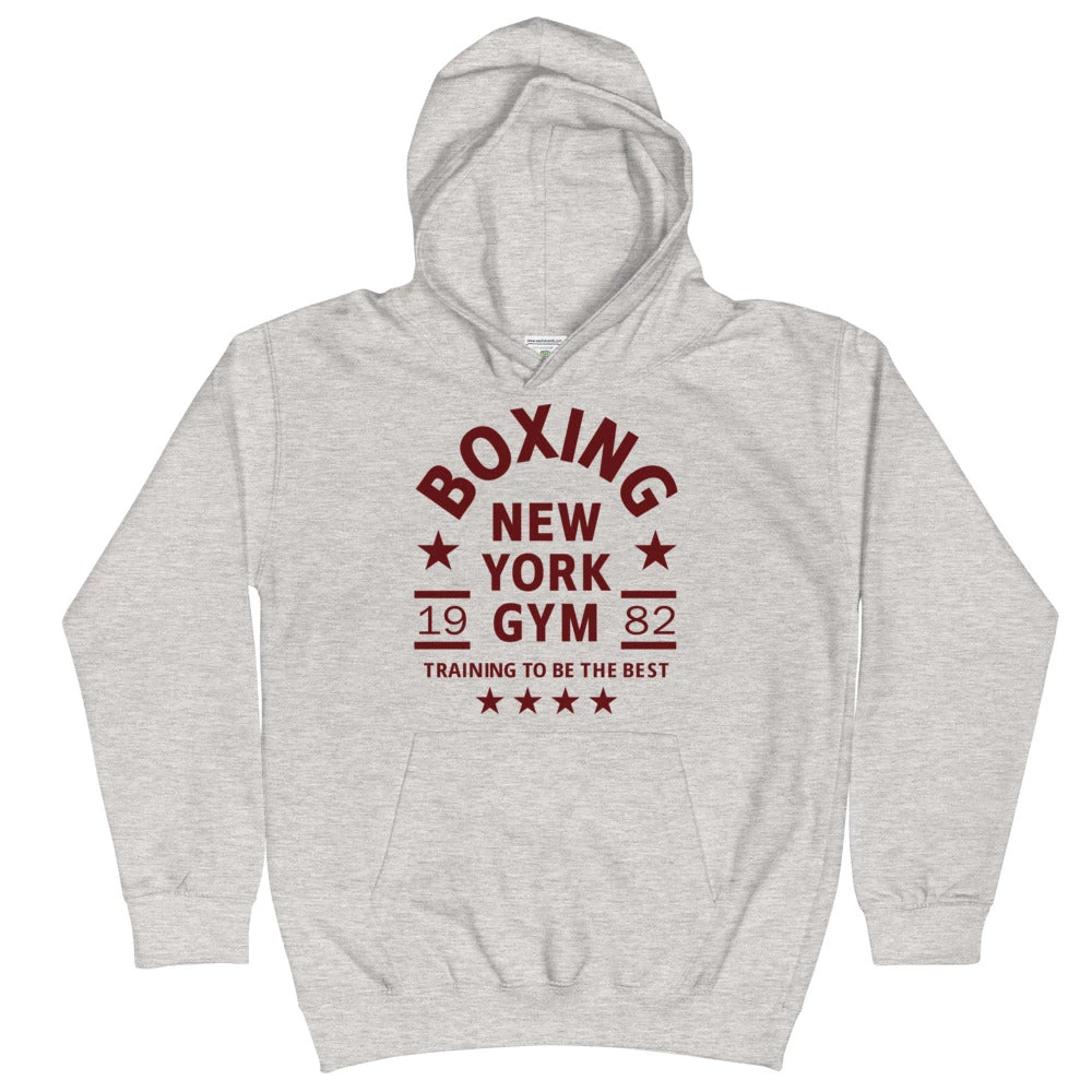 EL FIGHT Apparel Boxing NY Gym - Kids Hoodie 1 EL FIGHT Apparel Boxing NY Gym - Kids Hoodie