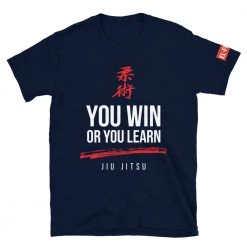 EL FIGHT Apparel Jiu Jitsu Win Or Learn - Short-Sleeve Unisex T-Shirt