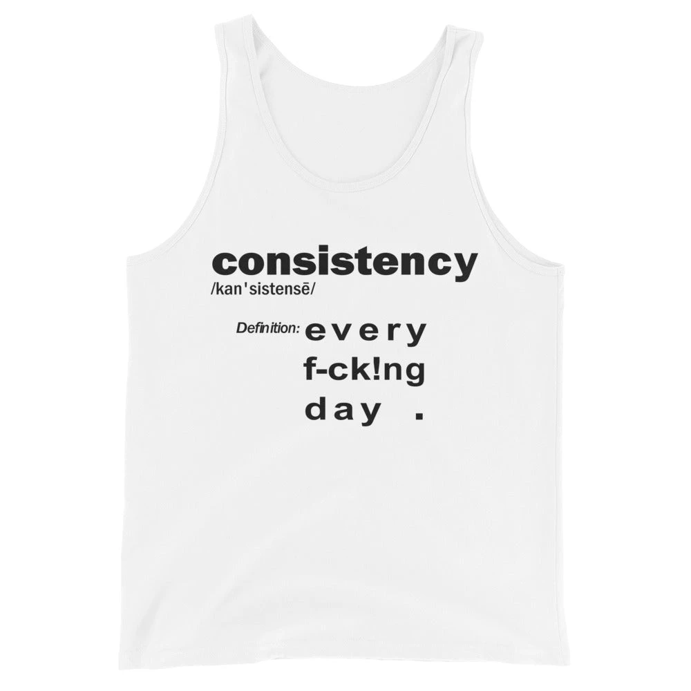 EL FIGHT Apparel Whats Is Consistency? - Unisex Tank Top 1 EL FIGHT Apparel Whats Is Consistency? - Unisex Tank Top