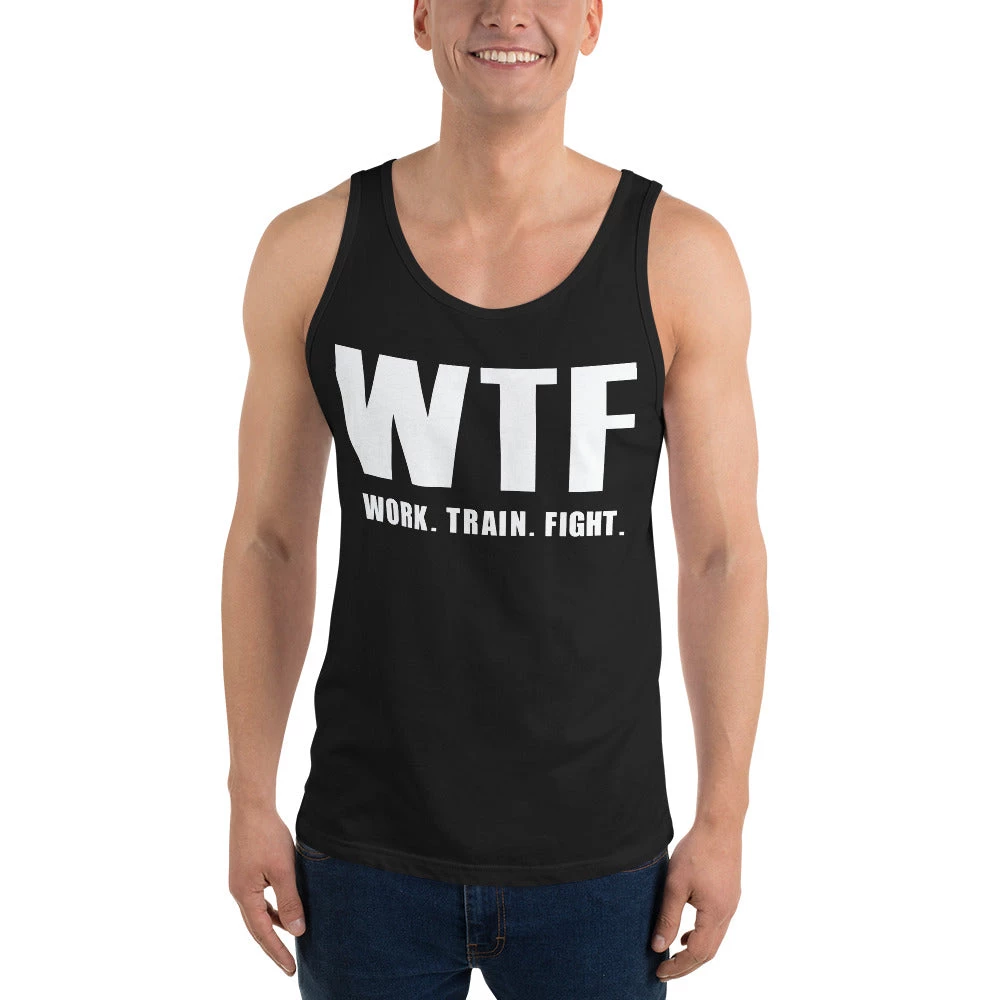 EL FIGHT Work, Train, Fight - Unisex Tank Top Apparel 2 EL FIGHT Work, Train, Fight - Unisex Tank Top Apparel