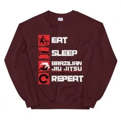 EL FIGHT Eat, Sleep, Jiu Jitsu, Repeat - Unisex Sweatshirt 13 EL FIGHT Eat, Sleep, Jiu Jitsu, Repeat - Unisex Sweatshirt