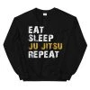 EL FIGHT Jiu Jitsu - Eat Sleep Repeat -Unisex Sweatshirt