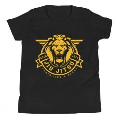EL FIGHT Jiu Jitsu Train Like A Beast - Youth Short Sleeve T-Shirt Apparel