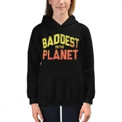 EL FIGHT Baddest On The Planet - Kids Hoodie