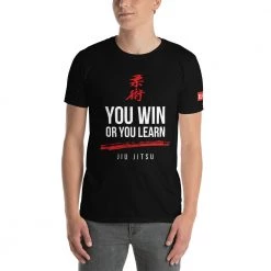 EL FIGHT Apparel Jiu Jitsu Win Or Learn - Short-Sleeve Unisex T-Shirt