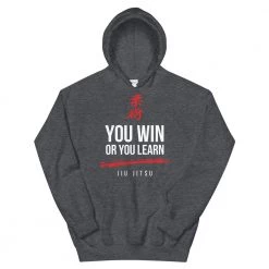 EL FIGHT Jiu Jitsu Win Or Learn - Unisex Hoodie Apparel