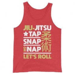 EL FIGHT Apparel Tap, Snap Or Nap - Unisex Tank Top