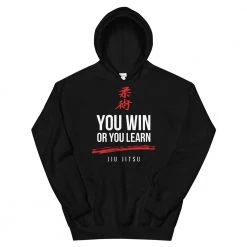 EL FIGHT Jiu Jitsu Win Or Learn - Unisex Hoodie Apparel