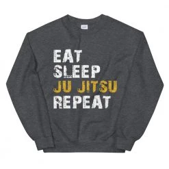 EL FIGHT Jiu Jitsu - Eat Sleep Repeat -Unisex Sweatshirt 10 EL FIGHT Jiu Jitsu - Eat Sleep Repeat -Unisex Sweatshirt