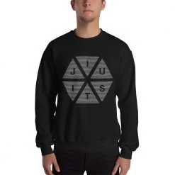 EL FIGHT Jiu Jitsu Lines - Unisex Sweatshirt Apparel