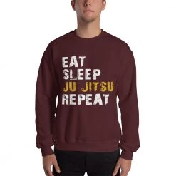 EL FIGHT Jiu Jitsu - Eat Sleep Repeat -Unisex Sweatshirt