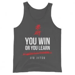 EL FIGHT Jiu Jitsu, Win Or Learn - Unisex Tank Top Apparel 11 EL FIGHT Jiu Jitsu, Win Or Learn - Unisex Tank Top Apparel