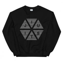 EL FIGHT Jiu Jitsu Lines - Unisex Sweatshirt Apparel