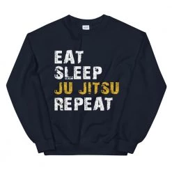 EL FIGHT Jiu Jitsu - Eat Sleep Repeat -Unisex Sweatshirt 11 EL FIGHT Jiu Jitsu - Eat Sleep Repeat -Unisex Sweatshirt