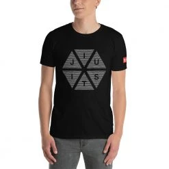 EL FIGHT Apparel Jiu Jitsu Lines - Short-Sleeve Unisex T-Shirt
