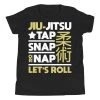 EL FIGHT Apparel Tap, Snap Or Nap - Youth Short Sleeve T-Shirt