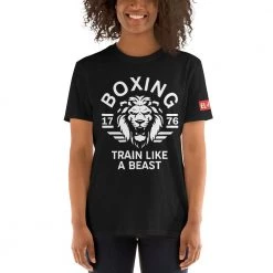 EL FIGHT Boxing Train Like A Beast - Short-Sleeve Unisex T-Shirt Apparel 7 EL FIGHT Boxing Train Like A Beast - Short-Sleeve Unisex T-Shirt Apparel