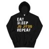 EL FIGHT Apparel Jiu Jitsu - Eat Sleep Repeat - Unisex Hoodie
